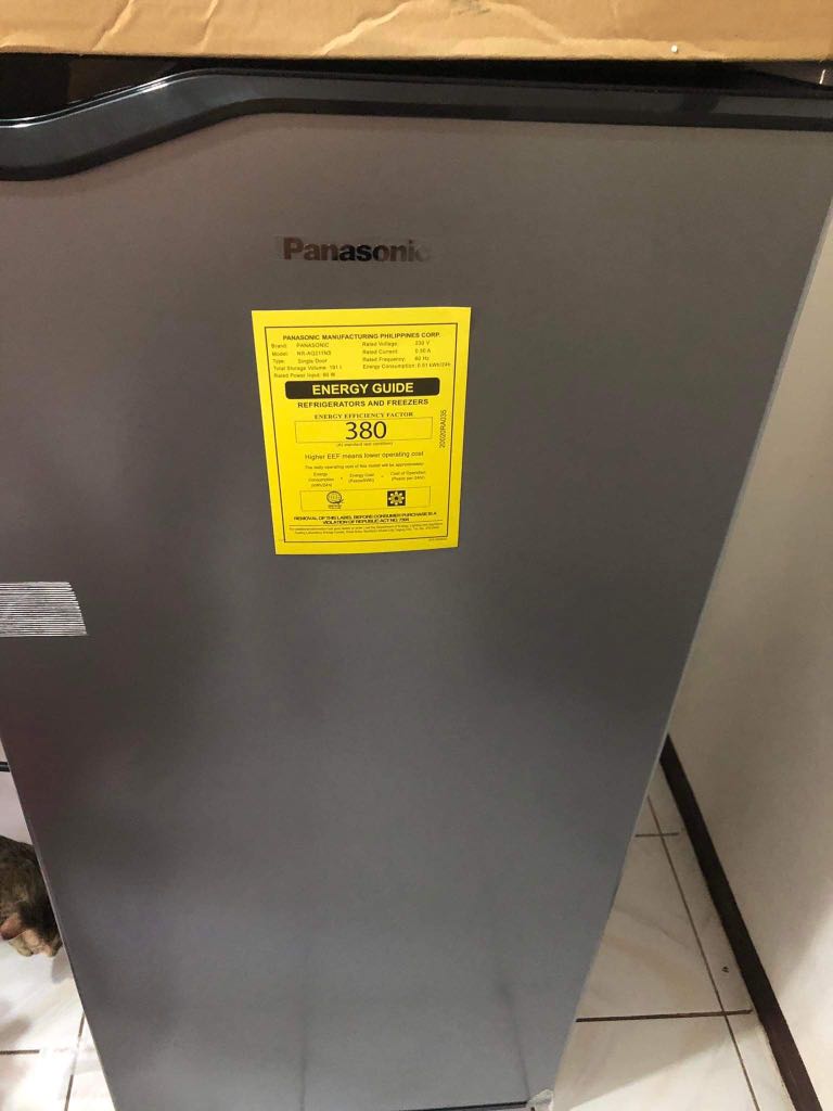 Panasonic shop refrigerator wattage