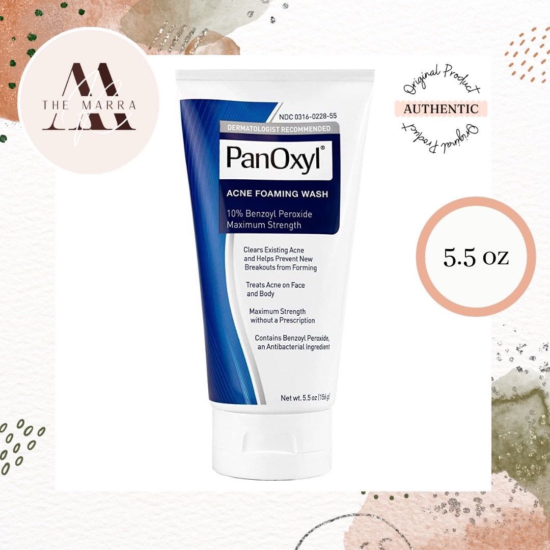 Panoxyl 10 Acne Foaming Wash 5.5oz, Beauty & Personal Care, Face, Face