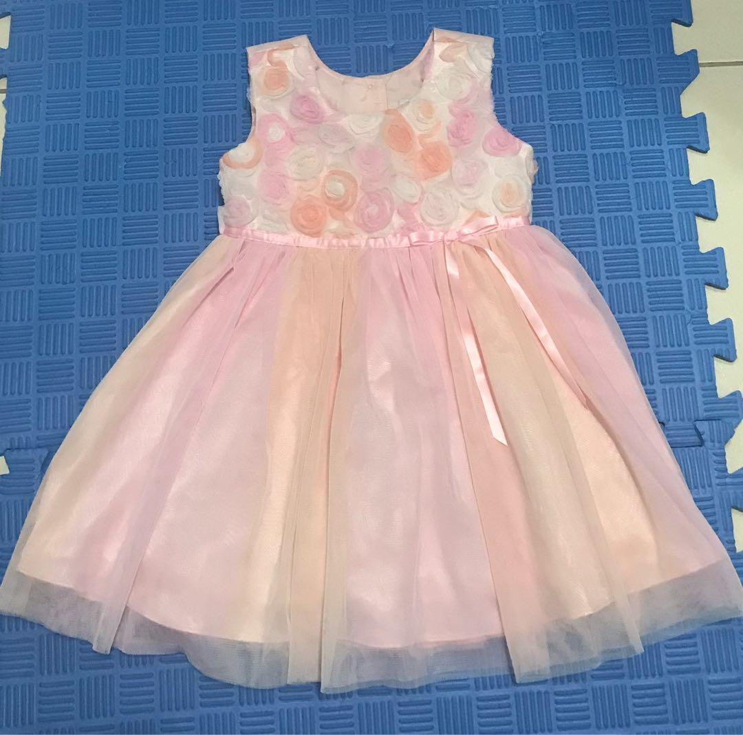 Pastel color Gown, Babies & Kids, Babies & Kids Fashion on Carousell