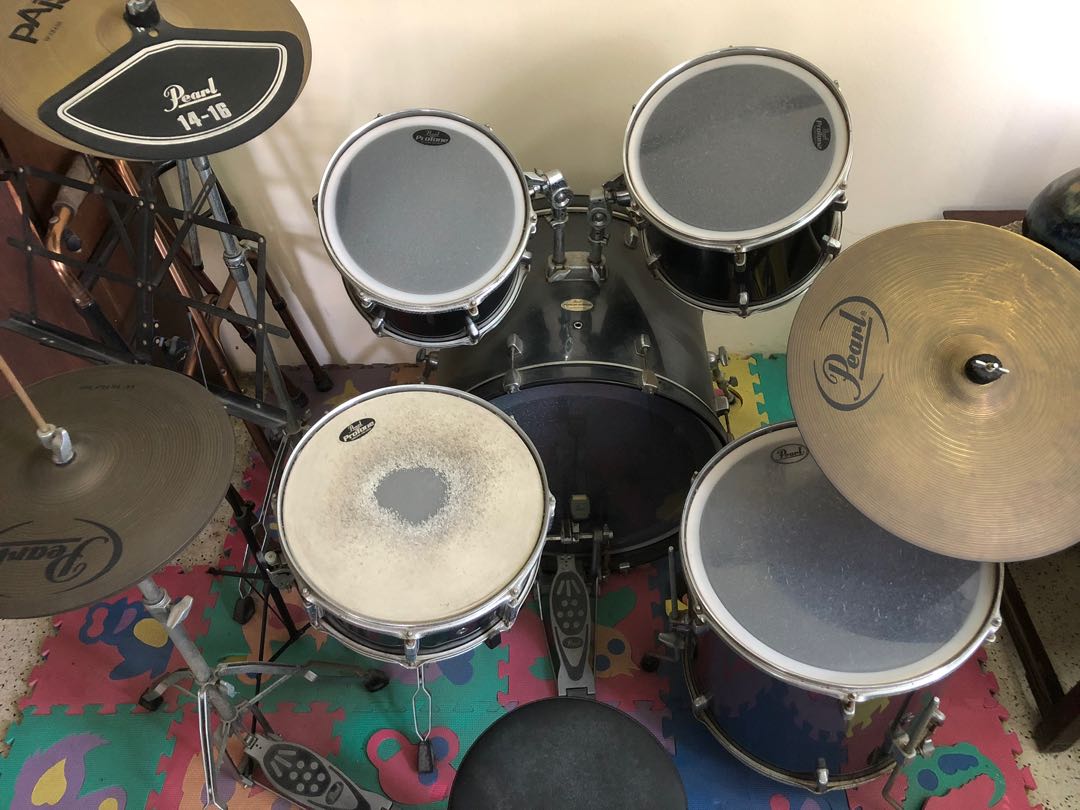 Pearl Forum Series Drum Set, Hobbies & Toys, Music & Media, Musical