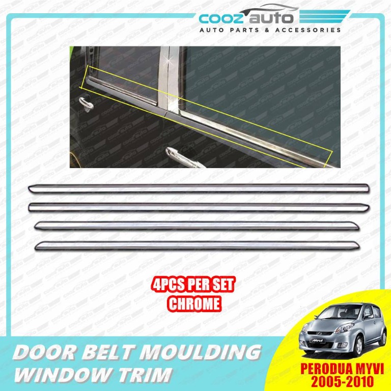 Myvi chrome door online lining