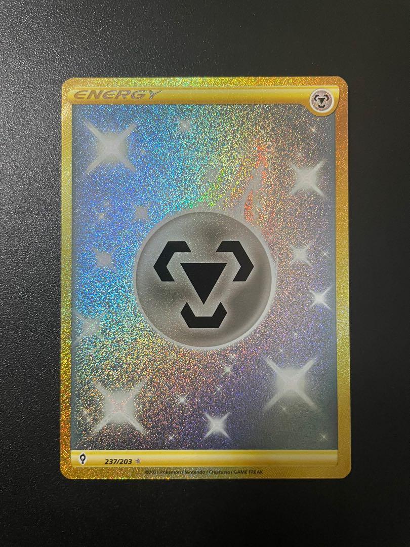 Pokemon TCG Metal Energy - 237/203 - Secret Rare Sword & Shield: Evolving Skies Pokemon card, Hobbies & Toys, Toys & Games on Carousell Pokemon TCG Metal Energy - 237/203 - Secret Rare Sword & Shield: Evolving Skies Pokemon card, Hobbies & Toys, Toys & Games on Carousell