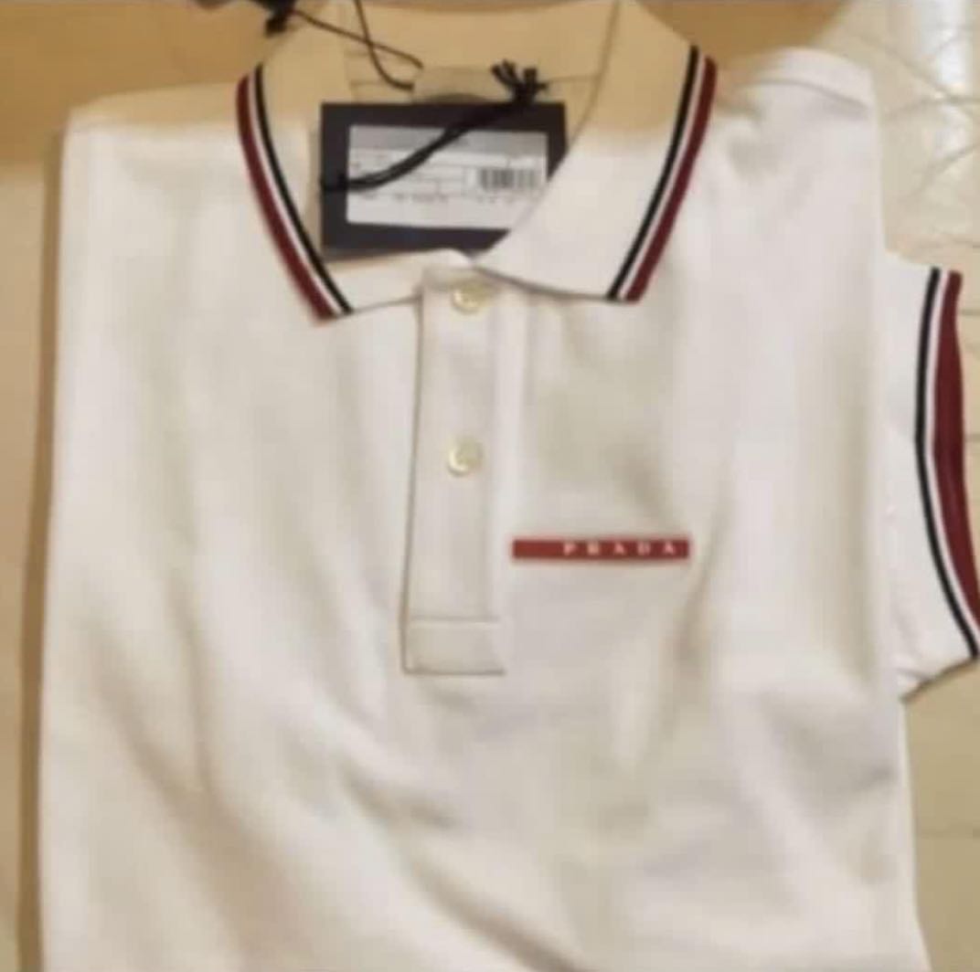 Prada polo outlet shirt mens