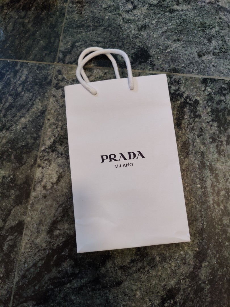 Prada paper bag, Everything Else on Carousell