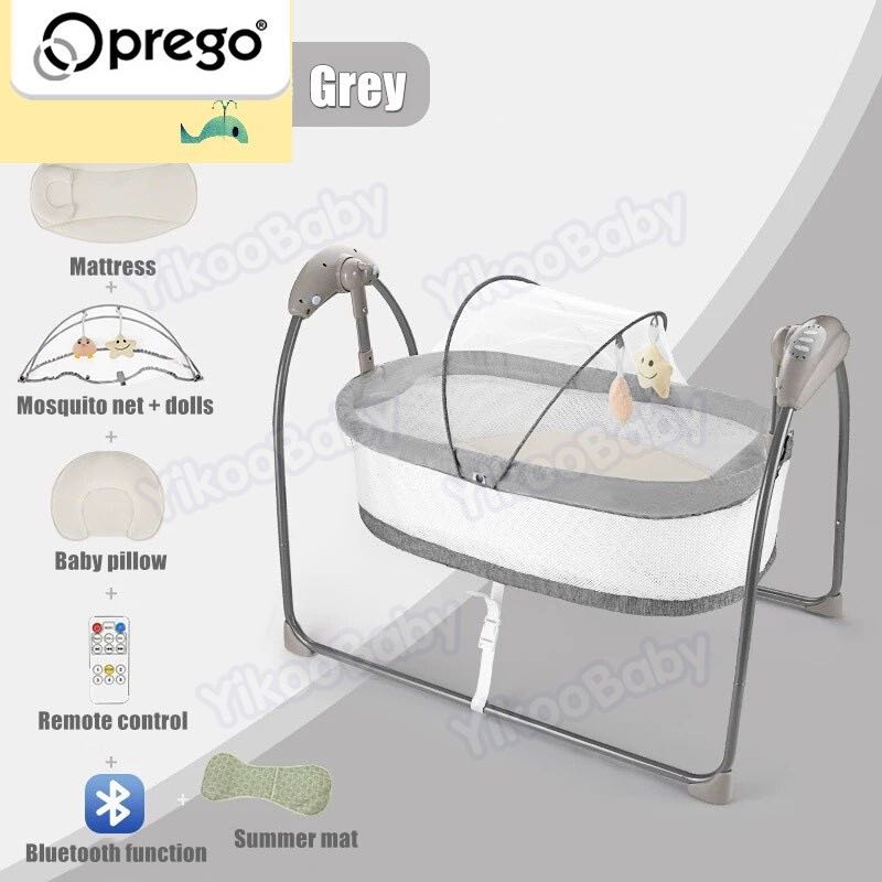 Prego electric baby cot / cradle, Babies & Kids, Baby Nursery & Kids