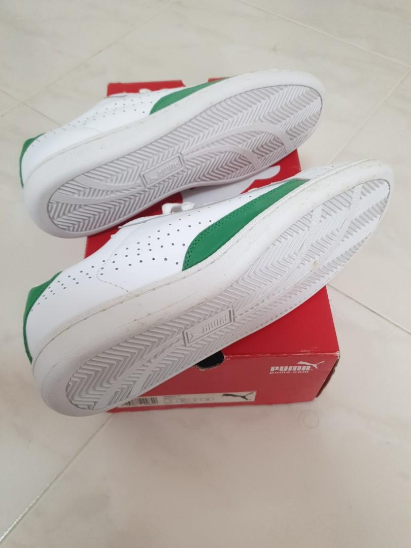 Puma match 74 best sale white