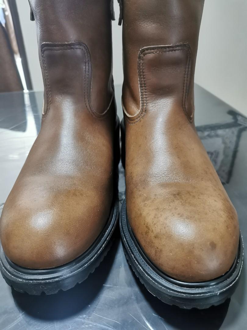 Red wing safety boots