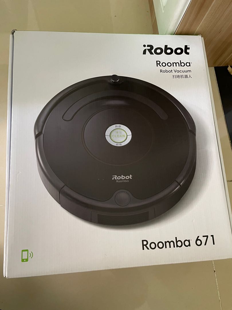 Roomba 671自動吸塵機械人, 家庭電器, 吸塵機＆ 家居清潔電器- Carousell