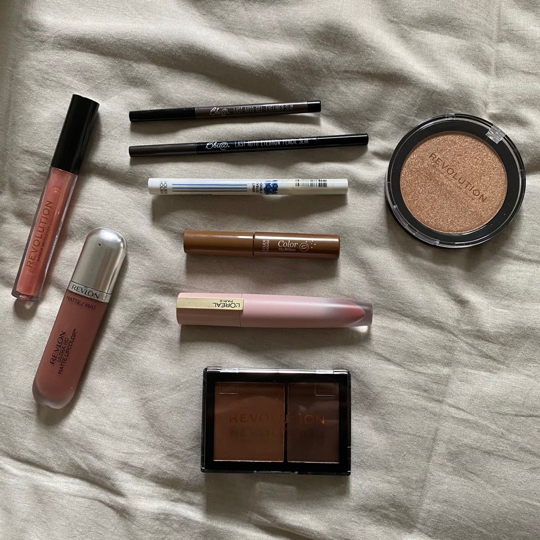 SALE | Makeup Revolution L'Oréal Etude House Eyebrow Liner Liquid Lipstick  Highlighter Lipgloss , Beauty & Personal Care, Face, Makeup on Carousell