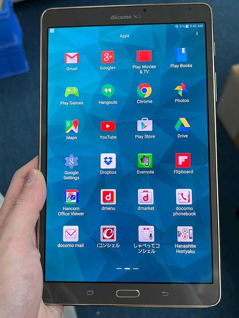 Samsung Galaxy Tab S8.4 (SC-03G) 日版, 手提電話, 平板電腦, 平板