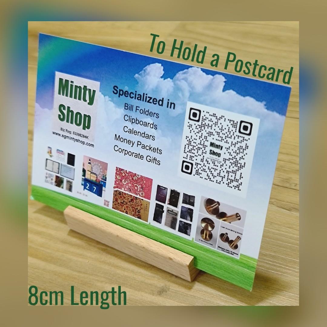 Wooden Card Holder Singapore, Table Card Holder Singapore, Wooden Place