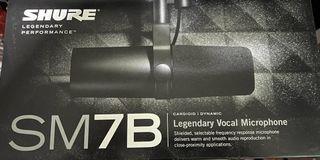 SHURE SM7B Cardioid Dynamic Microphone