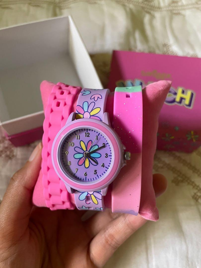 TERN Tern Glowing Digital Watches 7 Color Disco LED Light Glow Watch for  Kids Girls Pink - Princess Girls Watches ( Random Character Dispatch ) Glow  Watch Princess Digital Watch - For