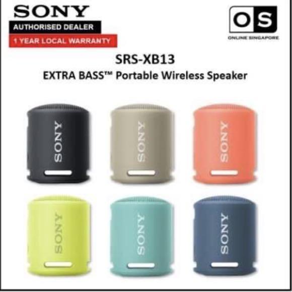 SONY SRS-XB13 Bluetooth Speaker – POPULAR Online Singapore