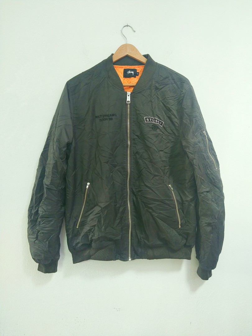 Jaket hotsell bomber stussy