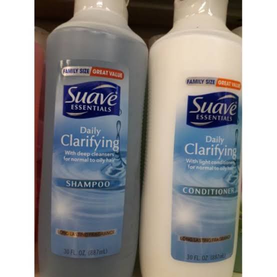 Suave Essentials Daily Clarifying (Shampoo), Beauty & Personal Care, Hair on Carousell