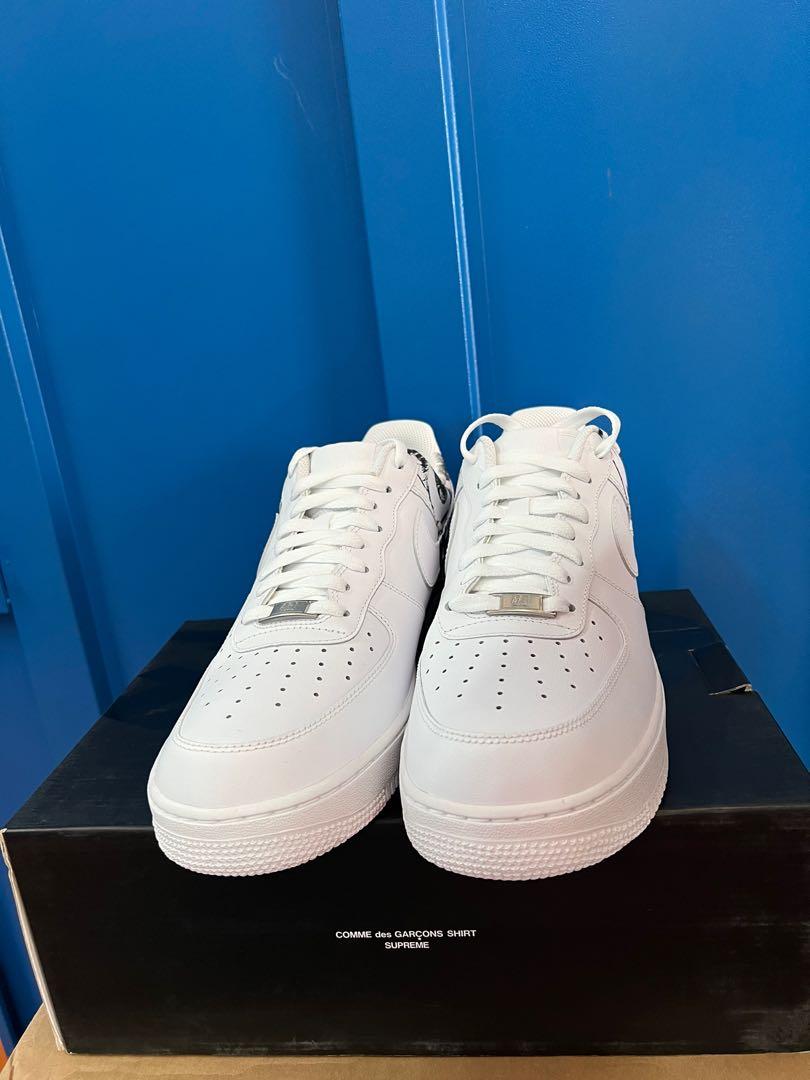 Air force 1 low supreme x comme des garcons sale