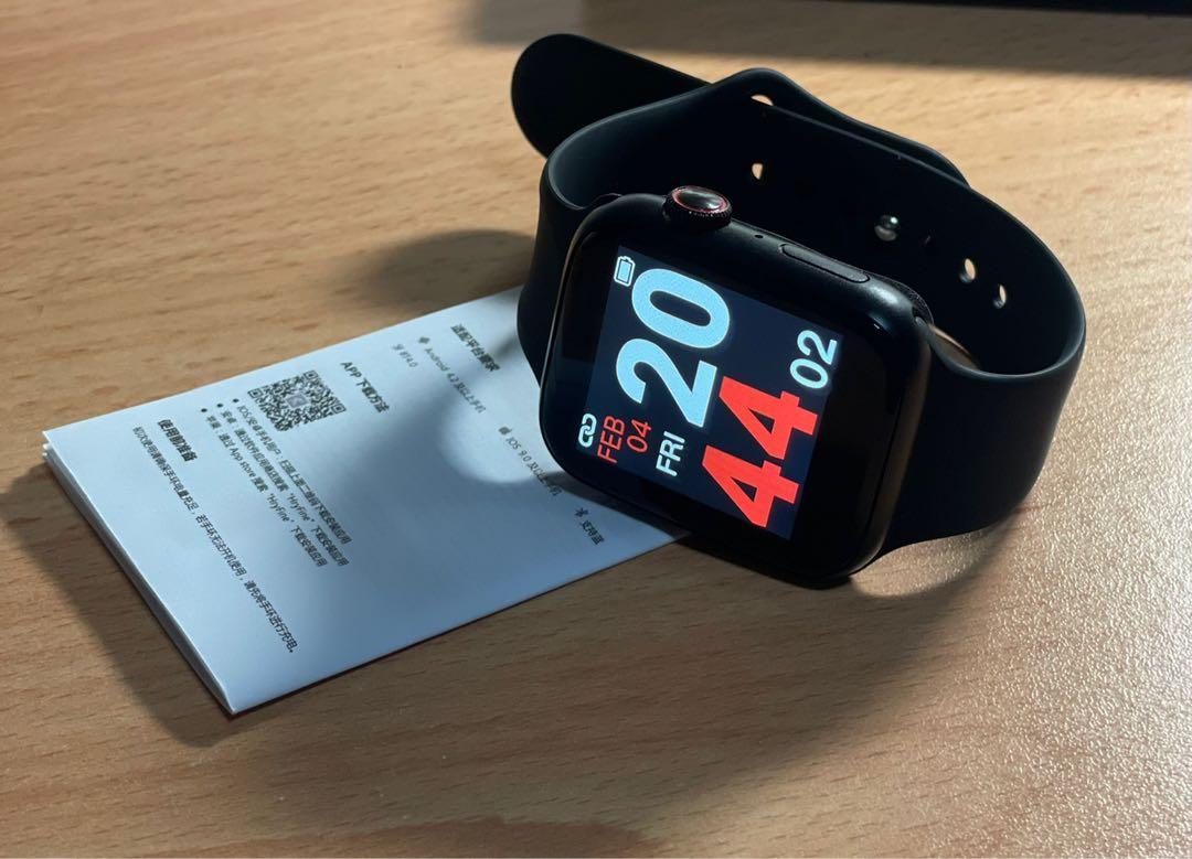 T500 smart watch best sale blue