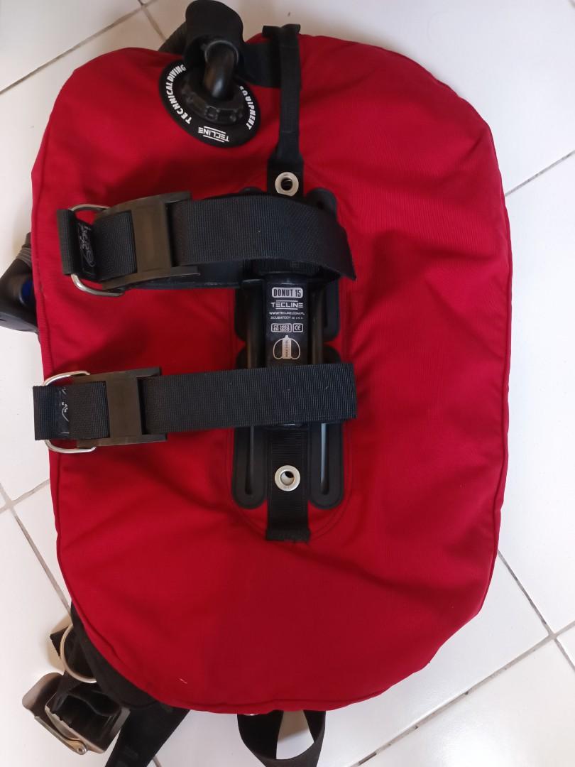 Tecline backplate BCD, Sports Equipment, Other Sports Equipment and ...
