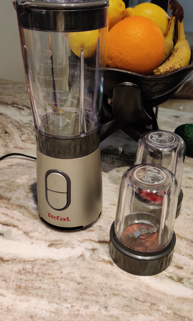 Tefal blender chopper and grinder, 家庭電器, 廚房電器, 榨汁機及攪拌機 Carousell