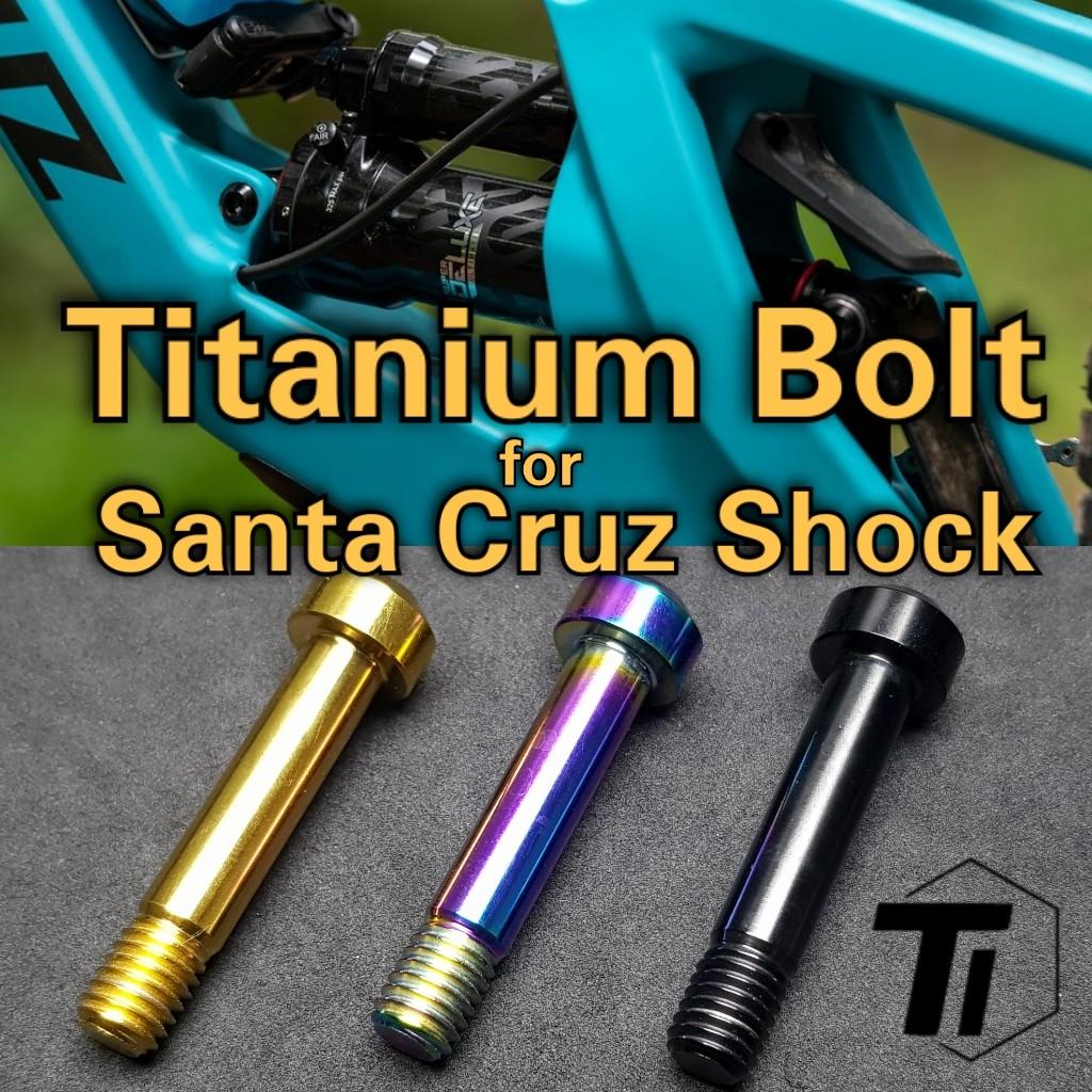 Set 3 Burgtec Santa Cruz Titanium Shock Bolt
