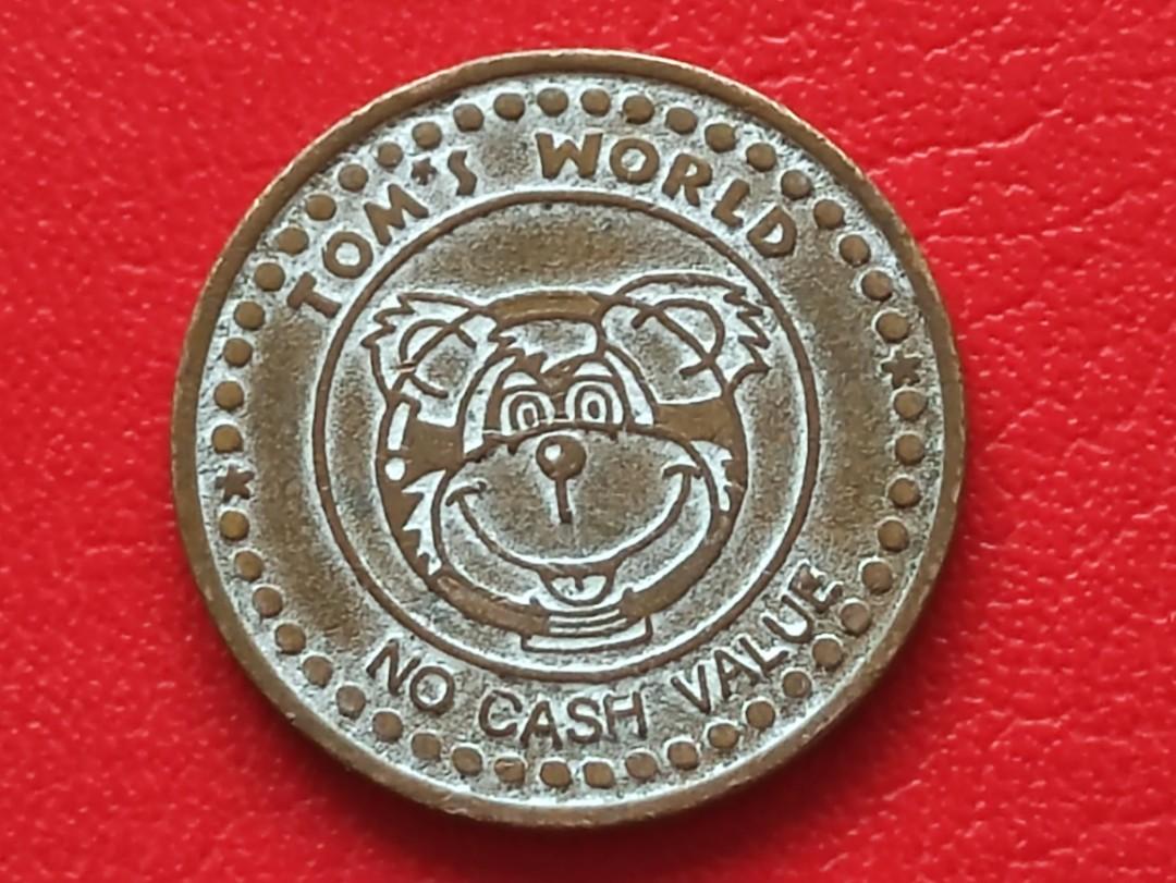 Tom's World Philippines Token, Hobbies & Toys, Memorabilia & Collectibles, Currency on Carousell