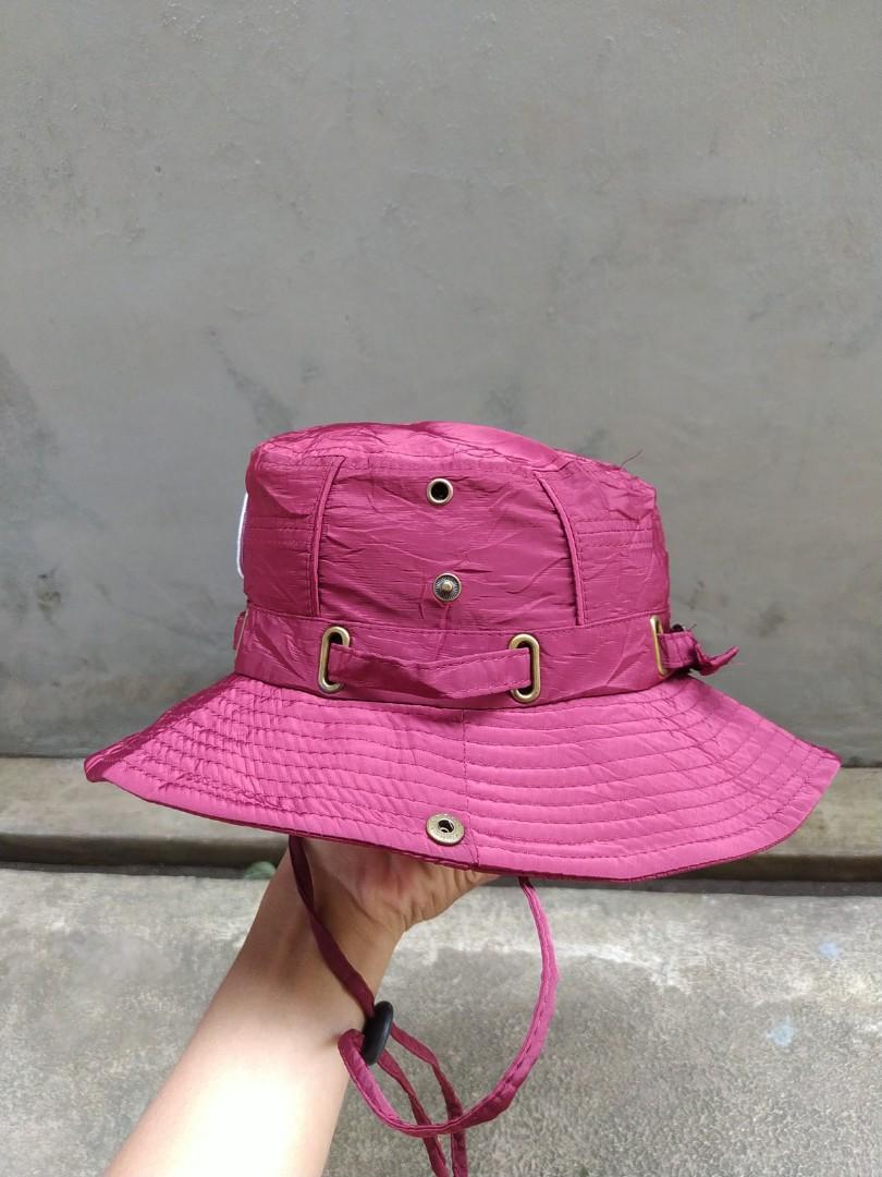 Topi rimba bucket hat gunung outdoor 