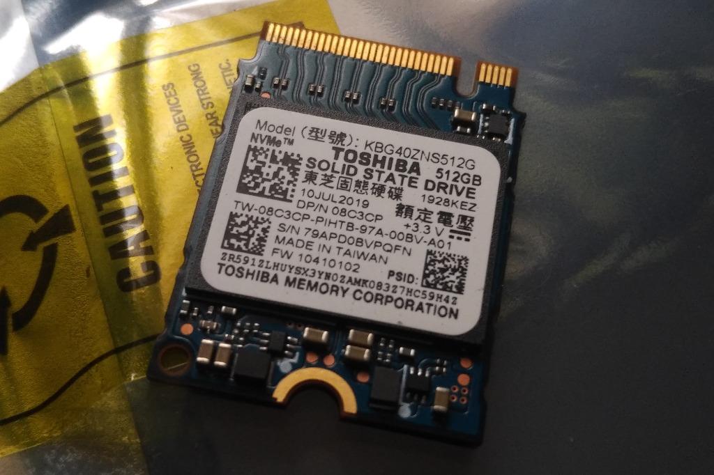 Toshiba 2025 nvme 512gb