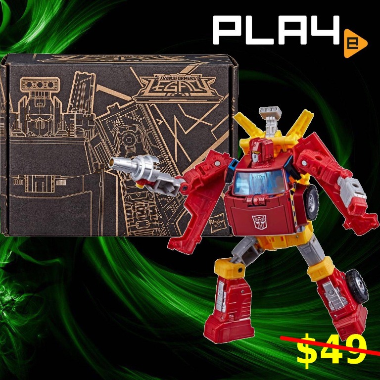 Action Figure Transformers Hasbro Generations SELECTS Deluxe Lift-Ticket - Personaggio Collezione