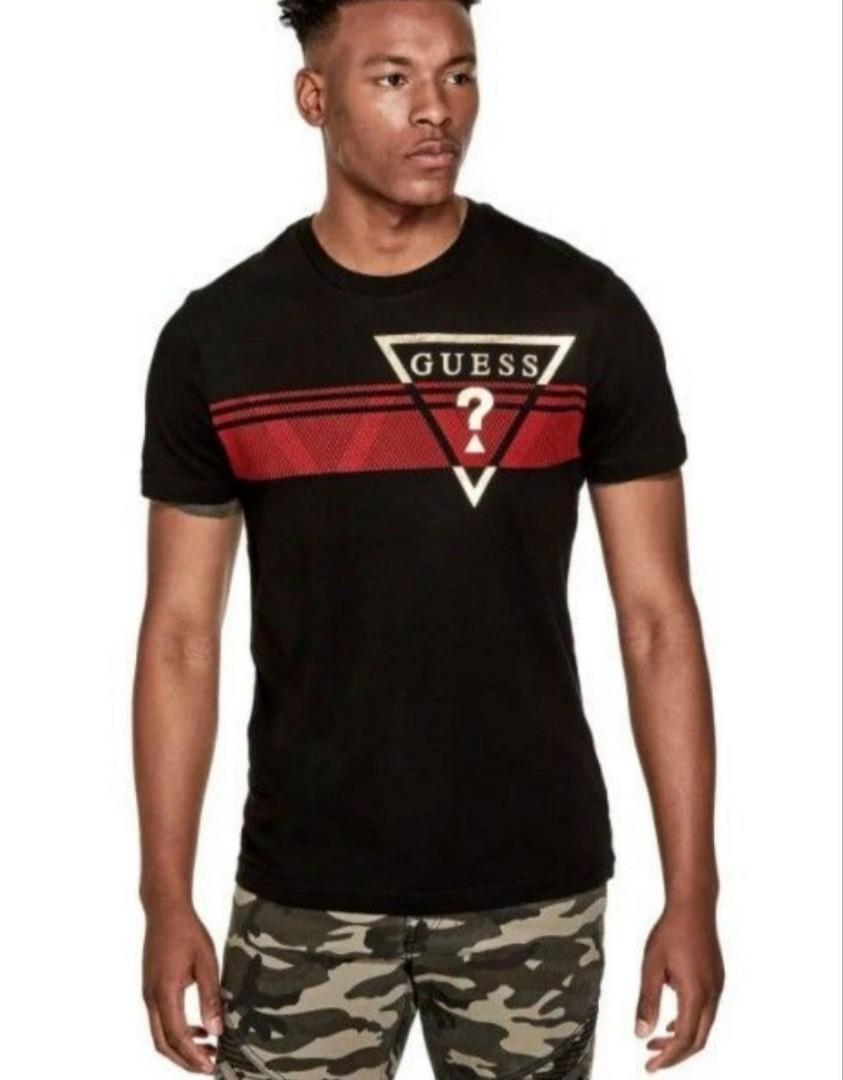 T-shirt guess, Men's Fashion, Tops 