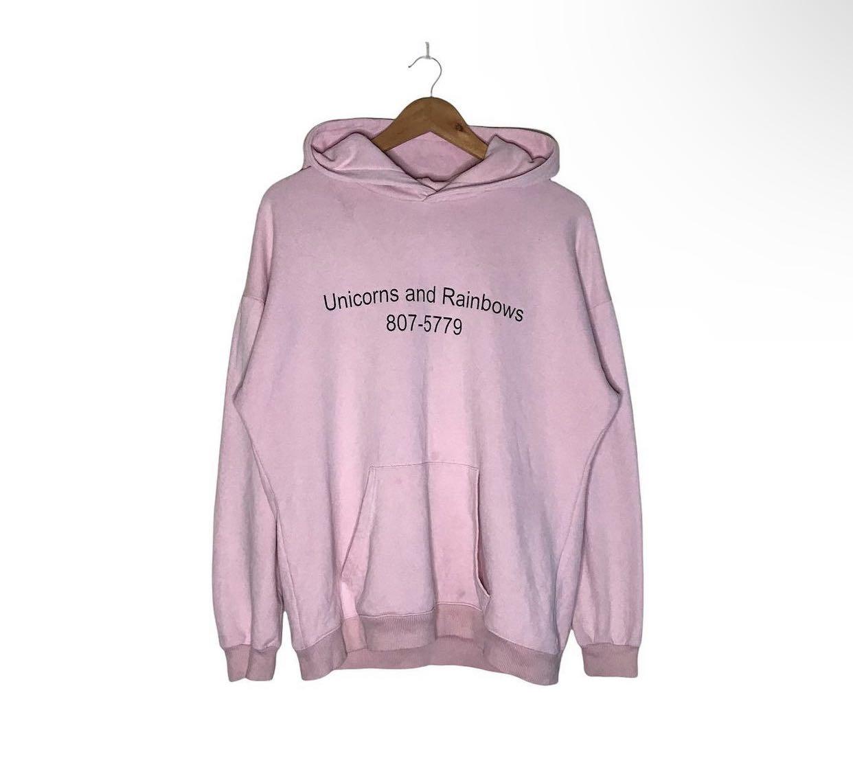 Vetements Unicorns and Rainbows Hoodie Jacket Men s Fashion Tops
