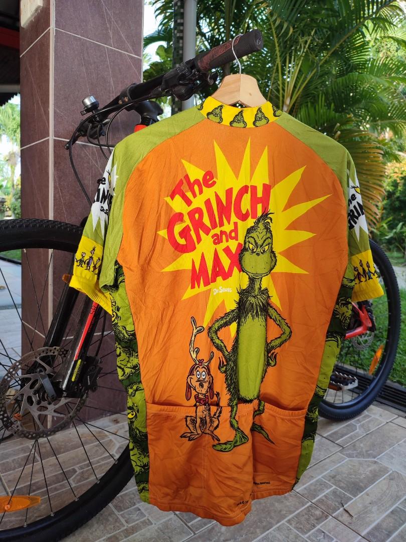 Grinch cycling jersey hotsell