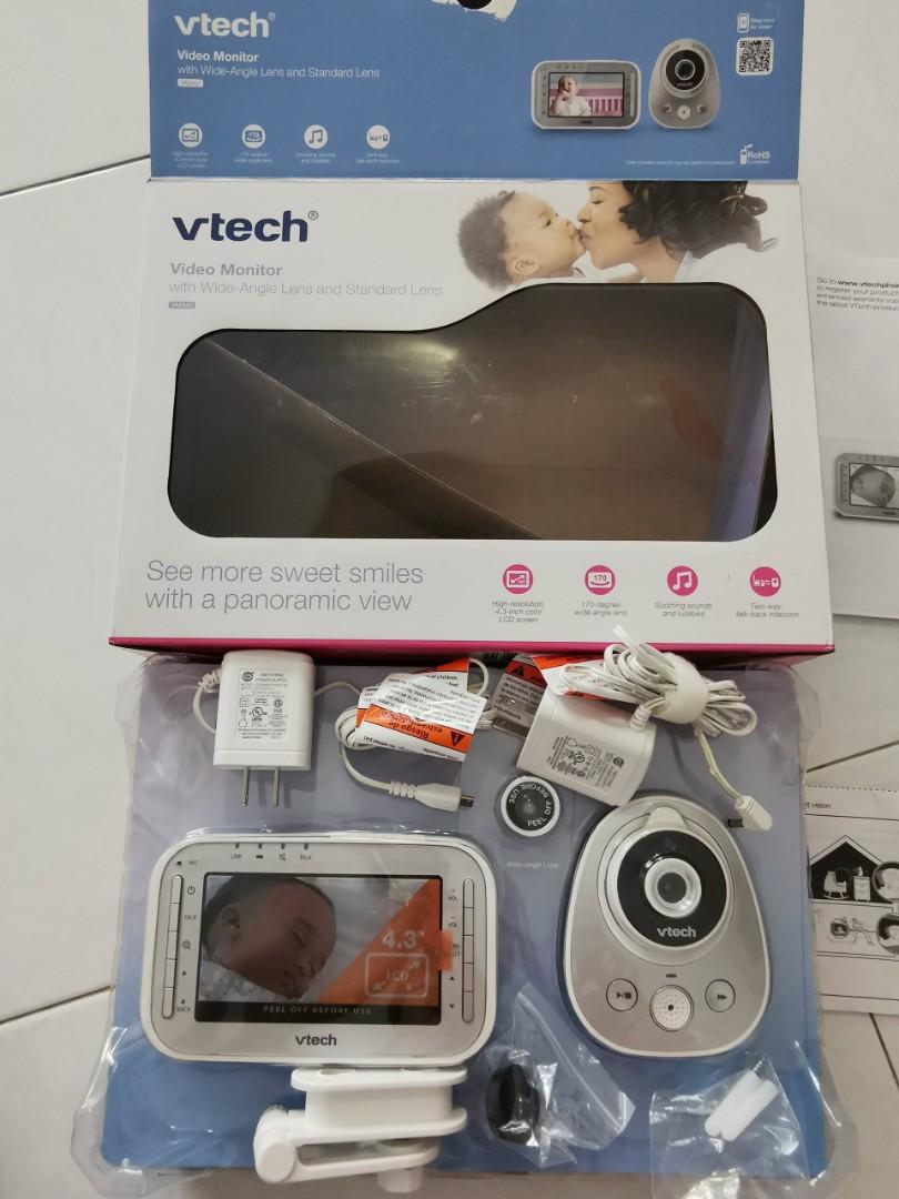 Vtech baby monitor 2024 wide angle lens