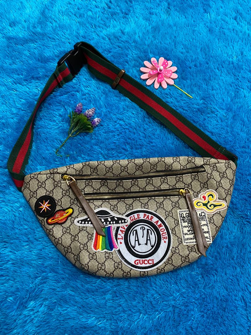 Waist bag Gucci Ufo Fesyen Wanita Tas Dompet di Carousell