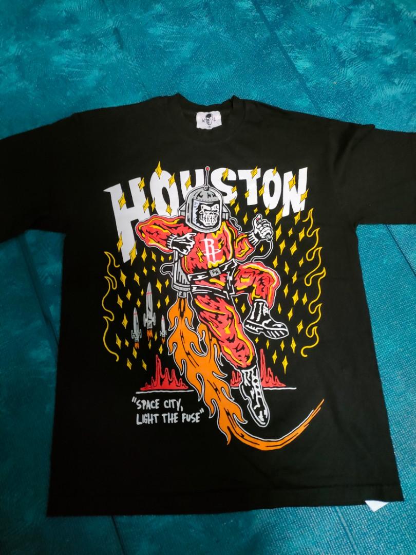 Warren lotas houston rockets tee top