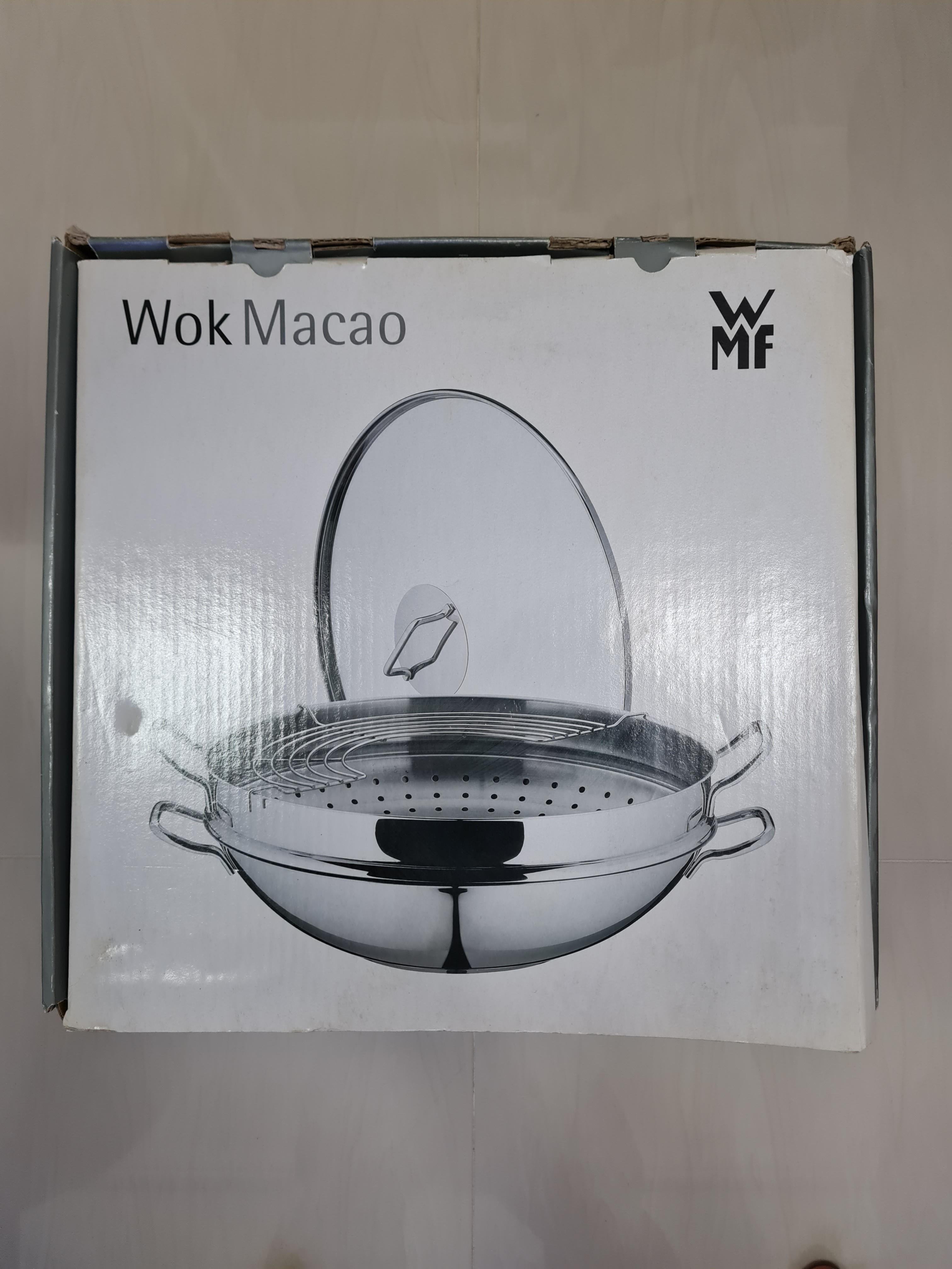 WMF Wok Macao Wok 4 Piece, Furniture & Home Living, Kitchenware & Cookware & Accessories on Carousell