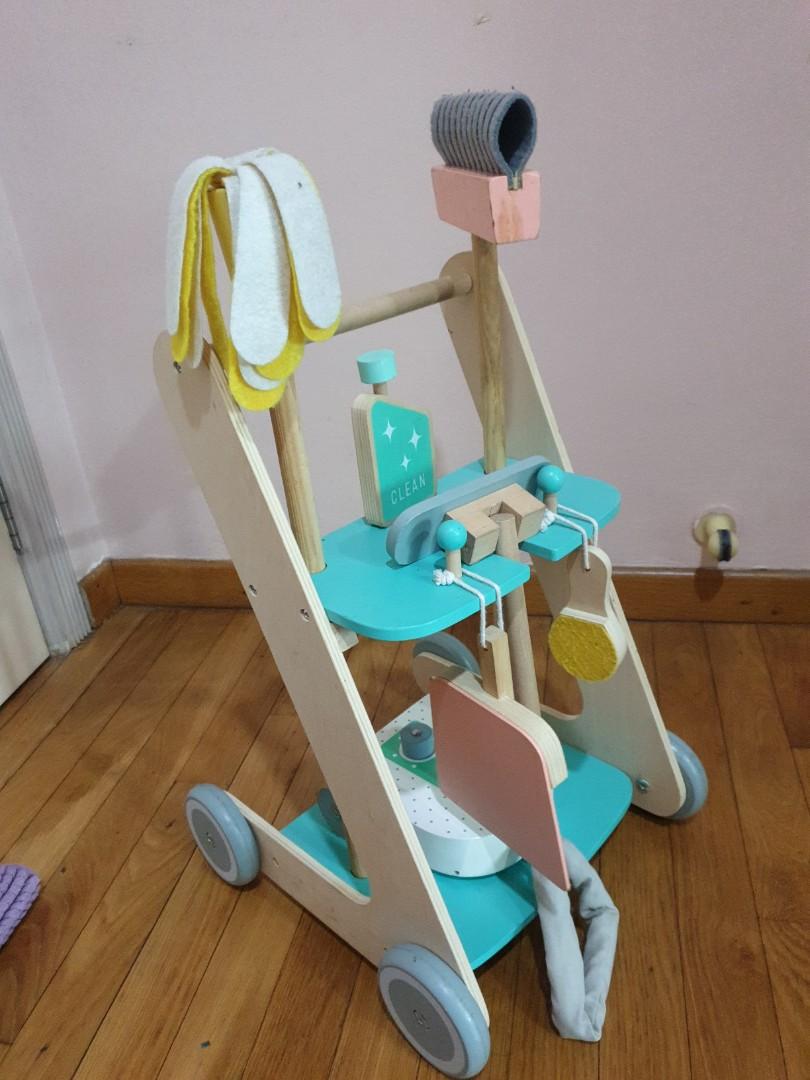 Wooden toy children s cleaning set. Kmart Australia