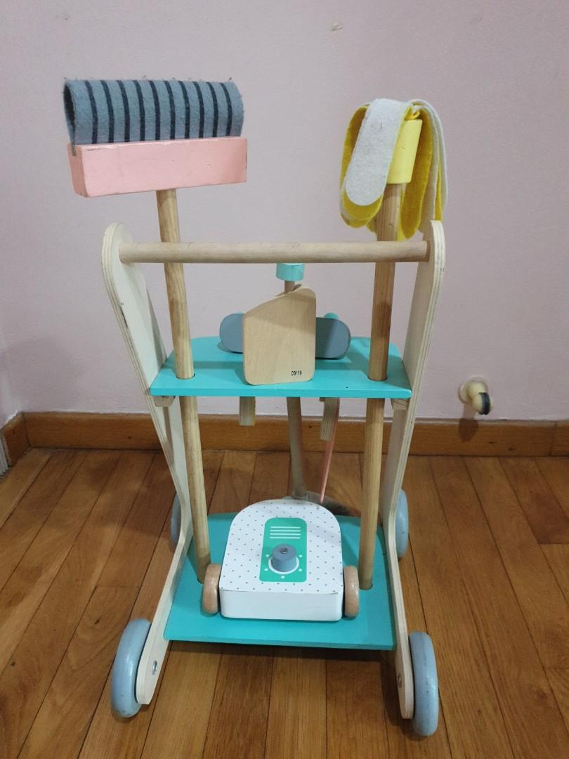 Wooden toy children s cleaning set. Kmart Australia