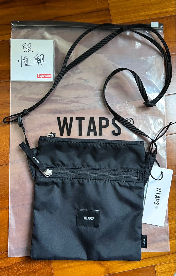 良好品】 黒 22aw Bag Shoulder Pouch Wtaps ショルダーバッグ - nway.com