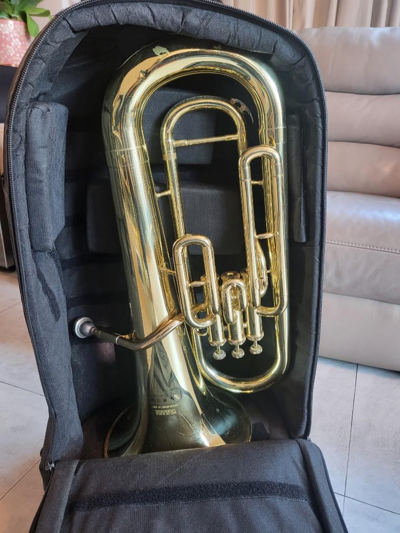 Yamaha Euphonium (Beginner to Grade 5) with carrying bag, 興趣及遊戲, 音樂樂器