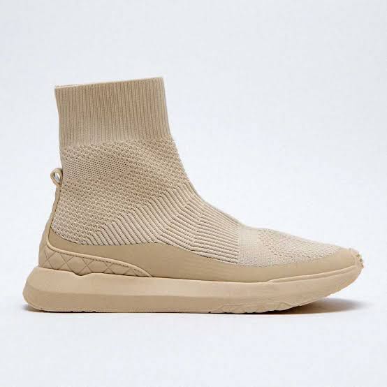 zara sock trainers