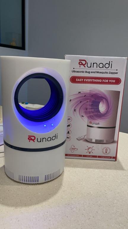 RUNADI Mosquito Killer - Gnat Trap Indoor - Effectively Trapping  Mosquitoes, Gnats, Flies, and Tiny Insects - Insect Killer