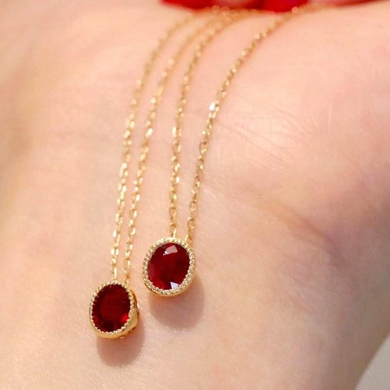 Gold chain shop with ruby