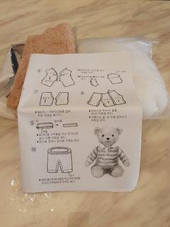 韓國 泰迪熊 製作材料
