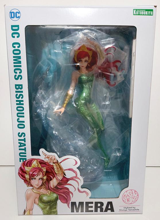 全新壽屋kotobukiya Dc Comics 美少女系列水行俠梅拉mera メラ1 7 Pvc Figure 興趣及遊戲 玩具 遊戲類 Carousell