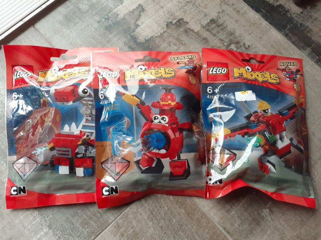 (包郵) 全新絕版 Lego MIXELS Series 8 Splasho 41563 Aquad 41564 Hydro 41565 ...