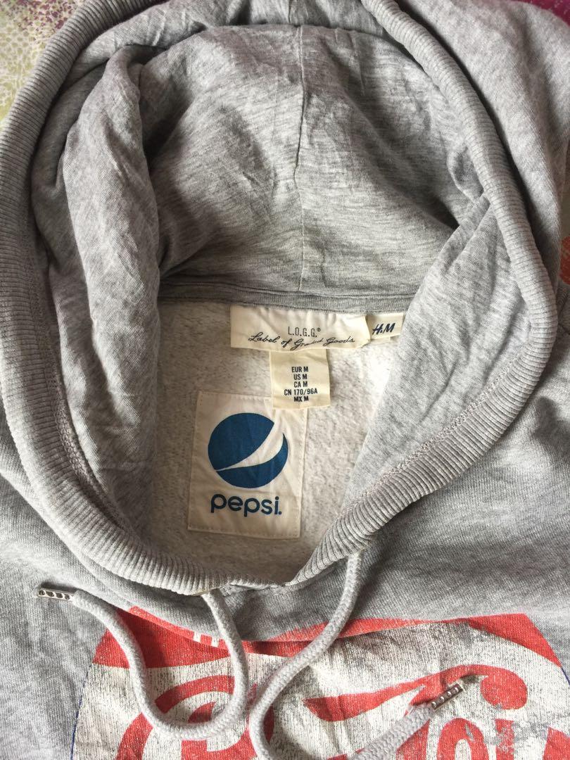 Auth H M L.O.G.G pepsi cola Men s Fashion Coats Jackets and Outerwear on Carousell