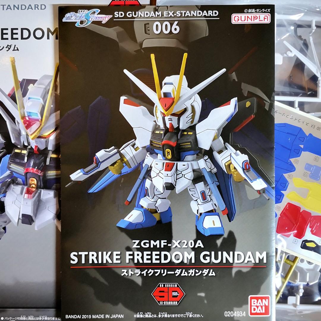 突擊自由高達STRIKE FREEDOM GUNDAM ZGMF-X20A SD GUNDAM EX-STANDARD 006