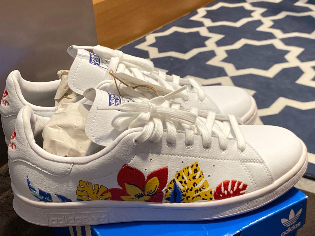 Adidas stan top smith broderie