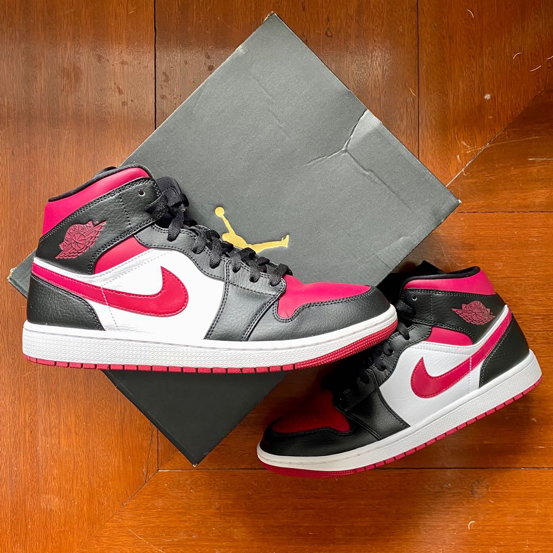 jordan mid noble red